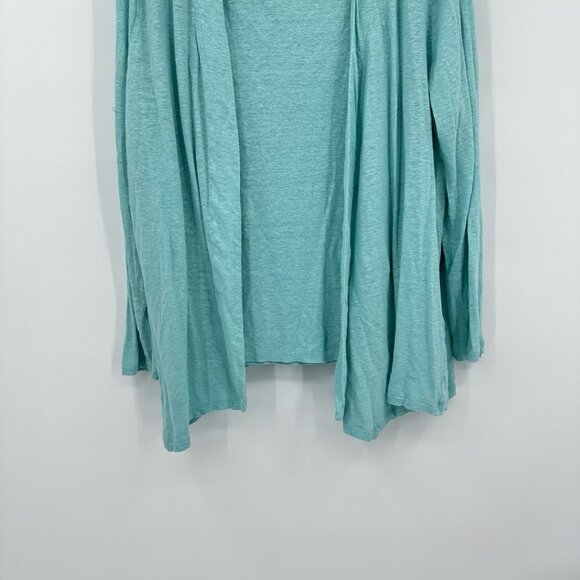 2 piece sweater set twinset cardigan tank lightweight teal XL - Picture 4 of 10
